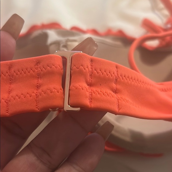 Shade & Shore Orange Bikini with Braided Straps - Picture 5 of 6